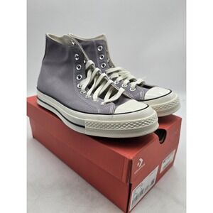 Converse Chuck 70 Hi Shoes Mens Size 9.5 Purple Canvas High Top A10525F New
